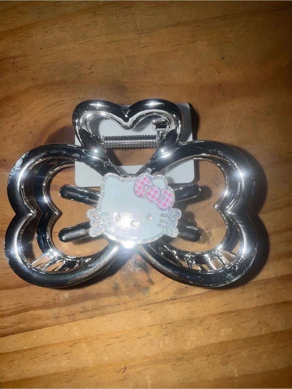 Hello Kitty large hair clip, 3 pc